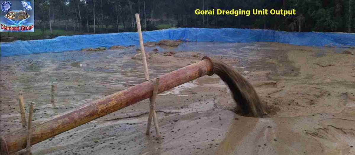 Diamond Dredger Output